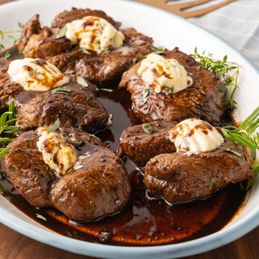 Pasture Raised Grain Finished Filet Mignon Medallions