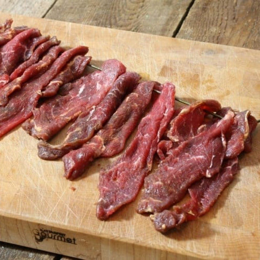 Pasture Raised Grain Finished Jerky Beef