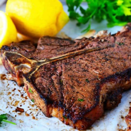 Pasture Raised Grain Finished Porterhouse Steak